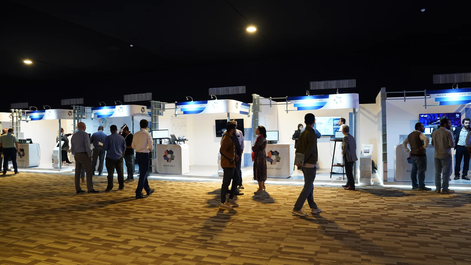 NEOM Safety Summit — Exhibition spaces and delegates